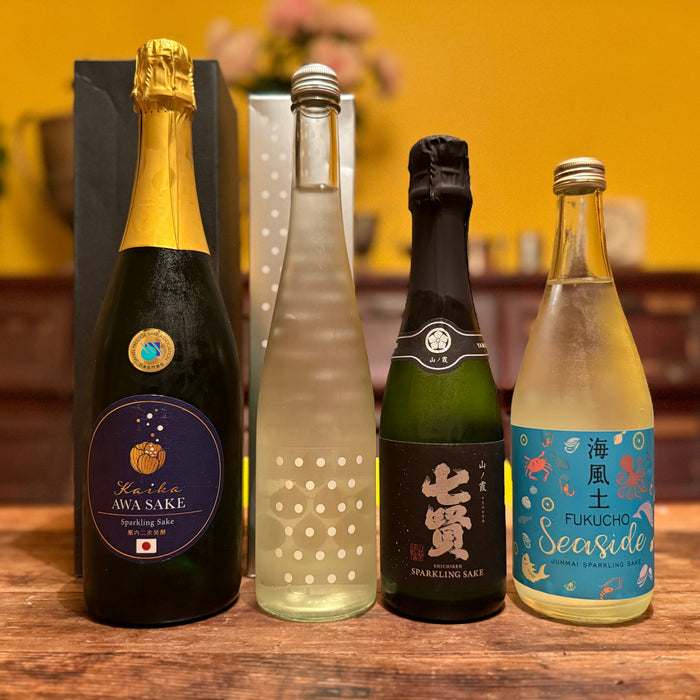 Sparkling Sake Season – Yes! Time To Match Your Bubbles With Rice and Caviar