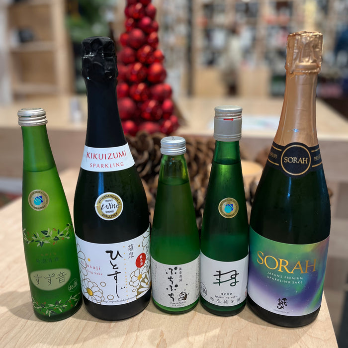 Sake Season – Get Bubbly for New Year’s Eve