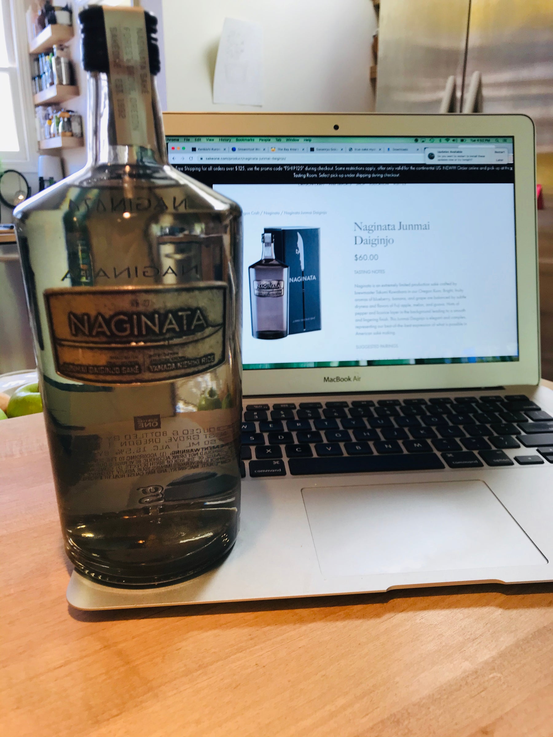 Sake Coolness – SakéOne’s American Junmai Daiginjo Naginata