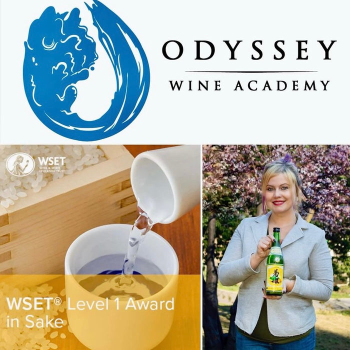 Sake School - Odyssey Wine Academy Offers WSET Level 1 Award in Sake