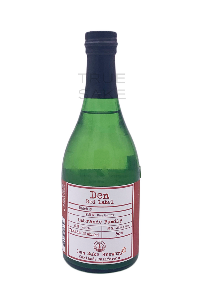 DEN Batch #6 Yamadanishiki Junmai Ginjo Pasteurized "Red Label"